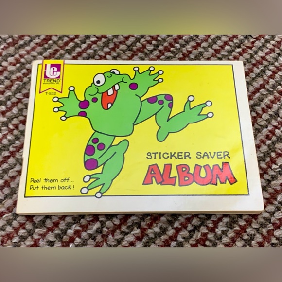 1980 Vtg Trend Sticker Album Collection of Stickers - Picture 1 of 13